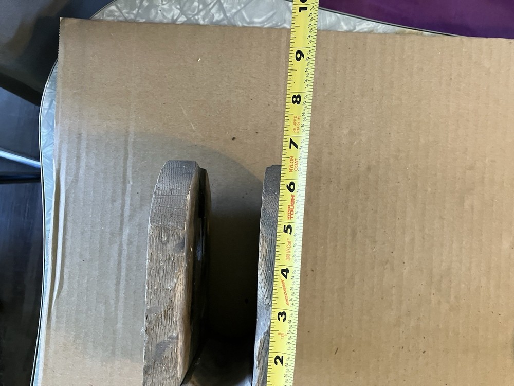 Wood Block For Old Pulley