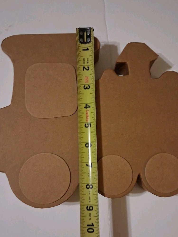 Cardboard Train Paintable