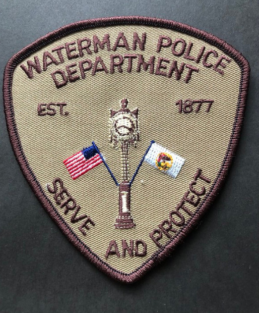 Waterman Illinois IL Police Sheriff Patch