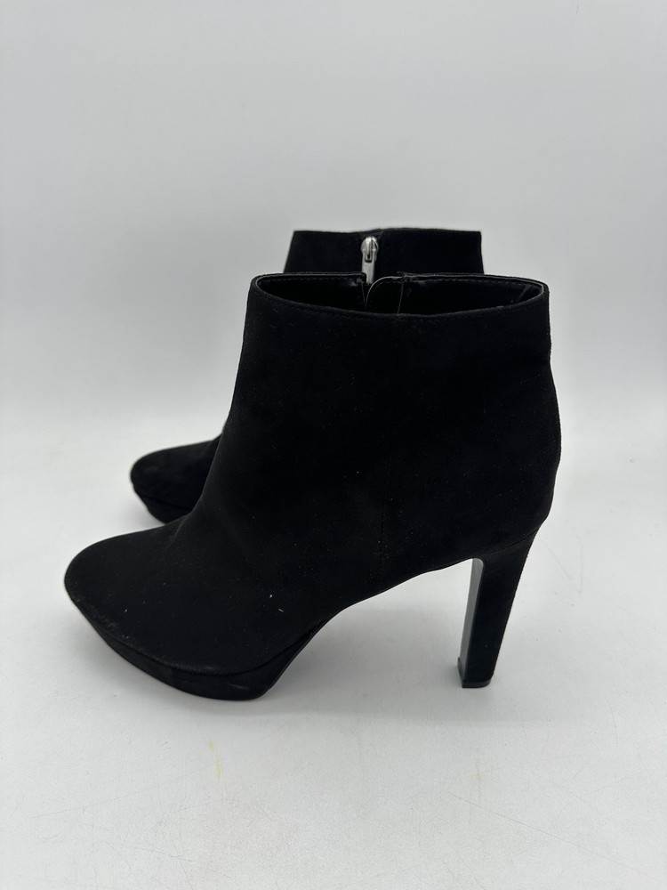 Nine West Glowup Platform Booties Size 10 Black