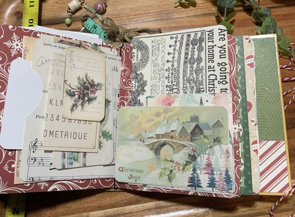 Christmas Handmade Junk Journal