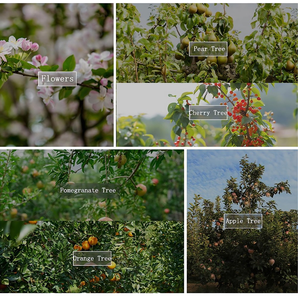 Fruit Tree Limb Spreader 5.1 Inch Plastic Hose Branch Puller Tool 20 PCS