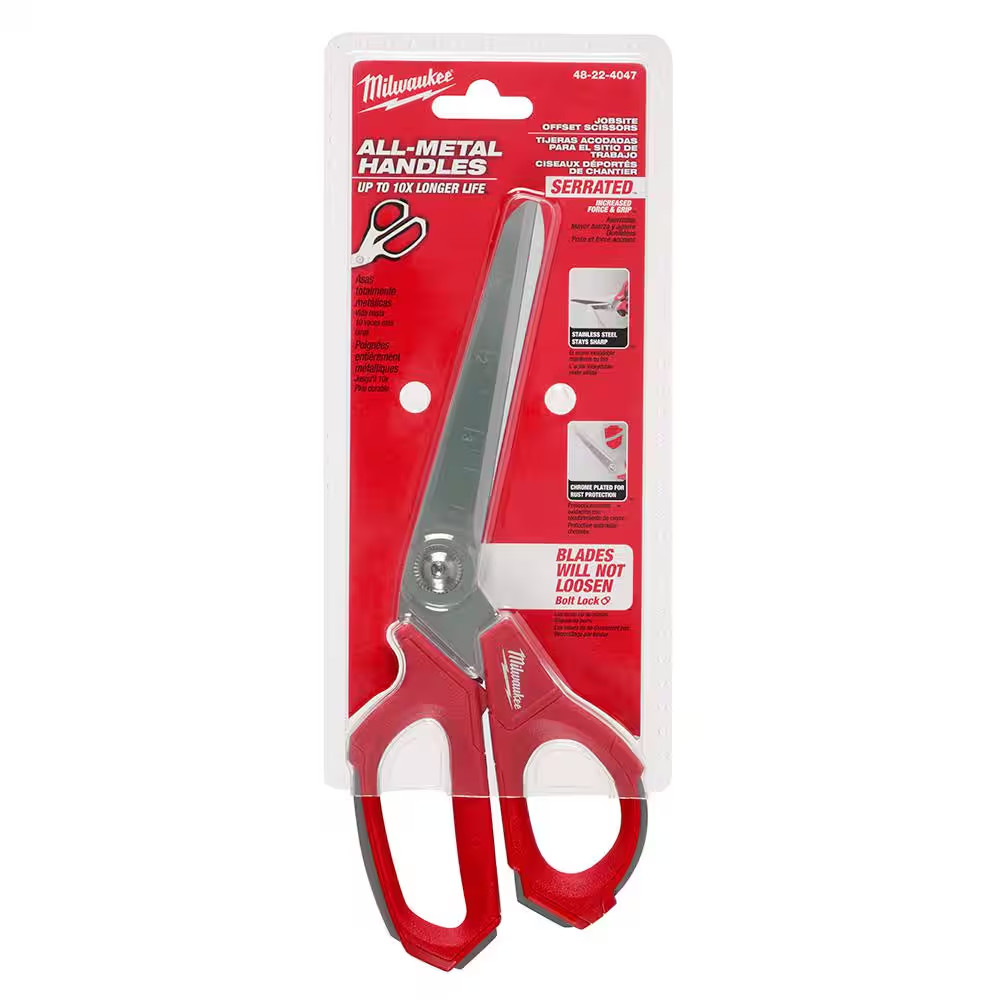 Jobsite Offset Precision Scissors