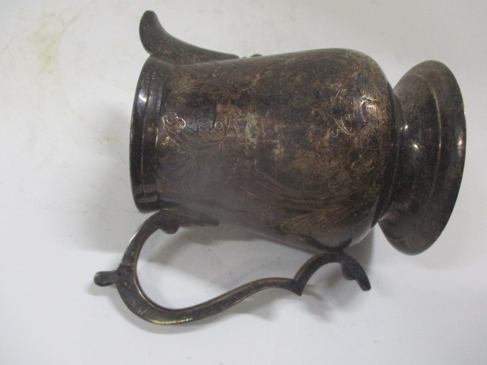 Vintage Leonard Creamer Silver Plate SilverPlate 4” Tall