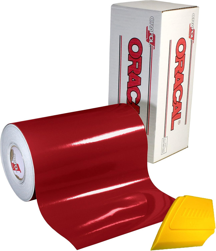 651 Multi-Colored Vinyl Solvent-Based Adhesive-Backed Calendared Wrap Decals W/Y