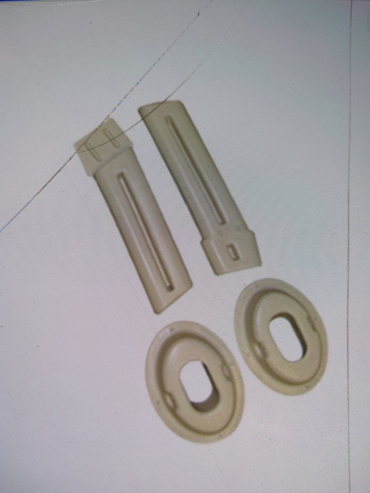 ​Pool Ladder Conversion Kit / Deck Mount Adapter Set (Warm Grey/Beige)
