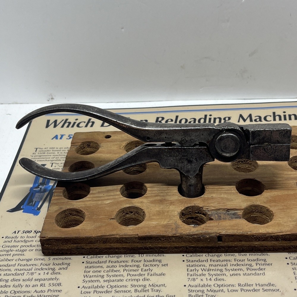 ANT MARLIN  IDEAL MFG  CO 25-36 M BULLET MOULD RELOADING TOOL SEE PICS