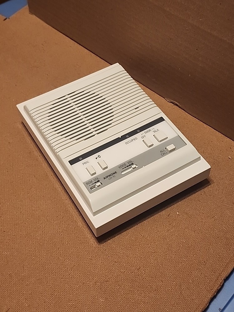 Aiphone LEF-1C Sub-Master Intercom System Unit Semi Flush Sub-Master Station