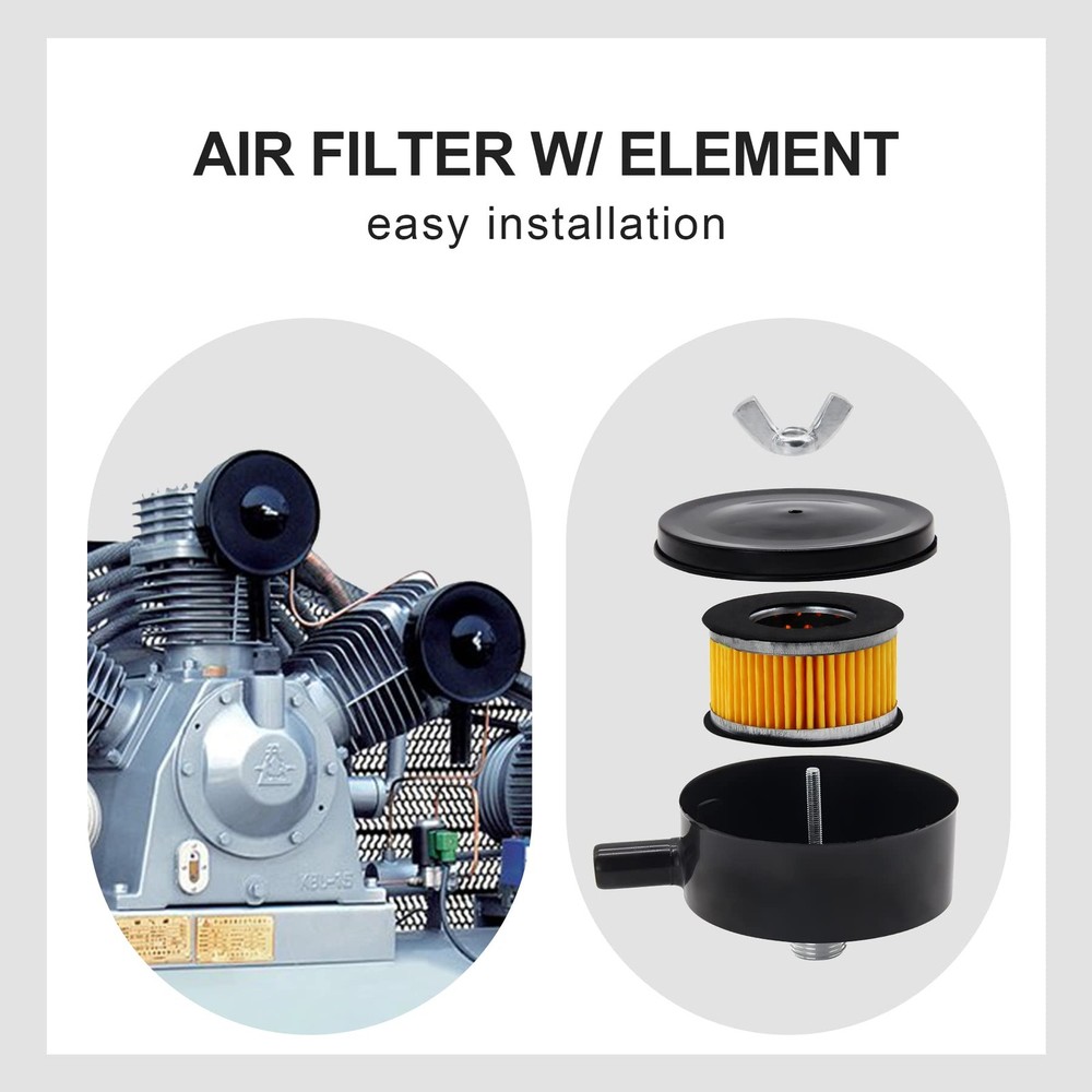 VH901700AV Air Compressor Pump Intake Filter With Element 3/8''