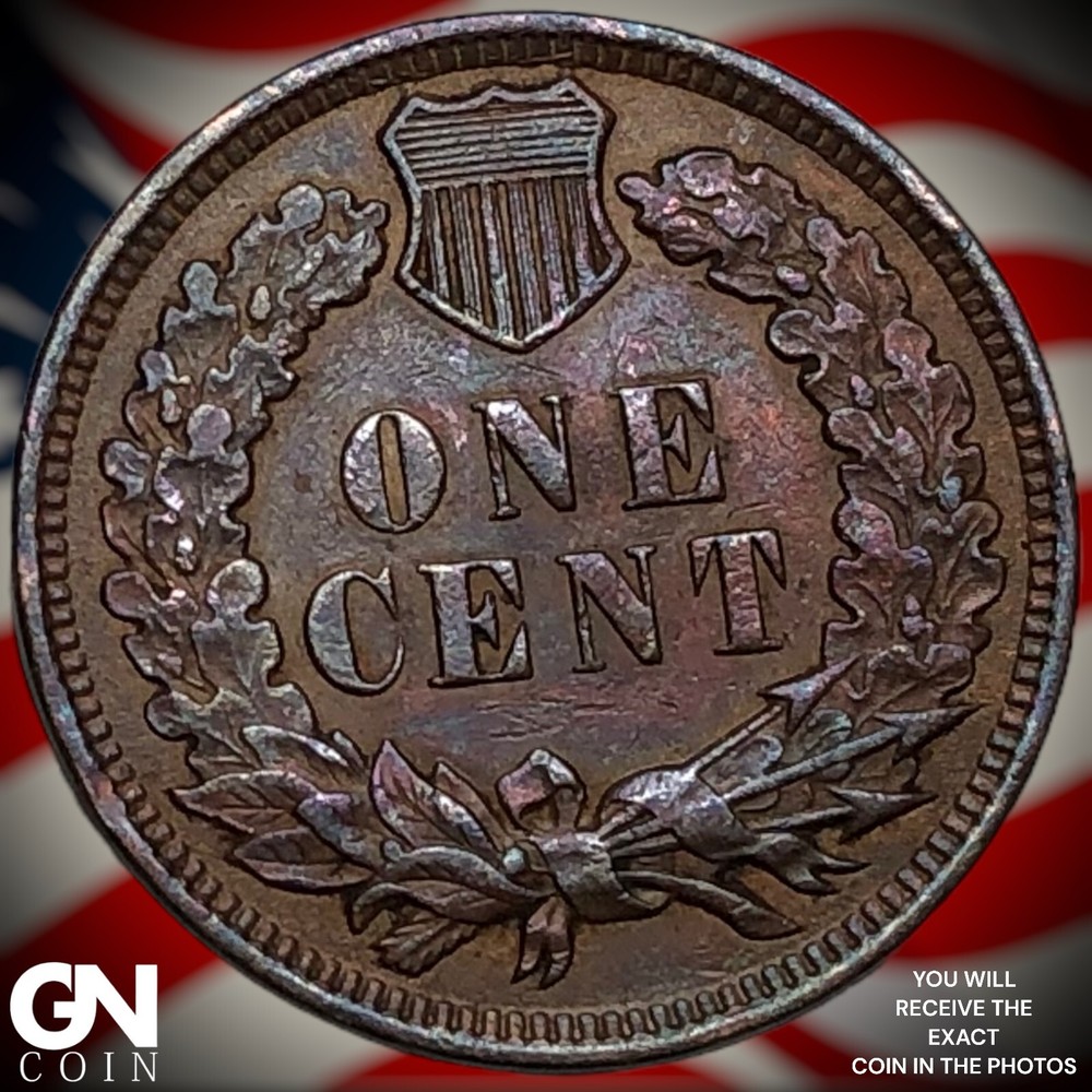 1907 Indian Head Cent Penny M7487