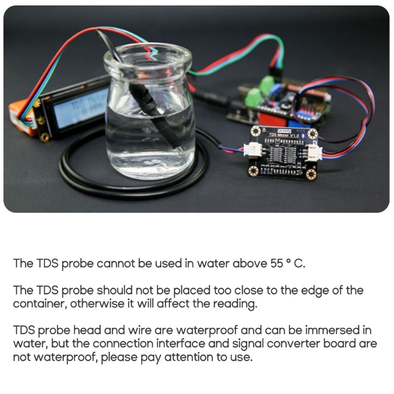 TDS Meter V1.0 Development Board Water Meter Filter Measurement Water