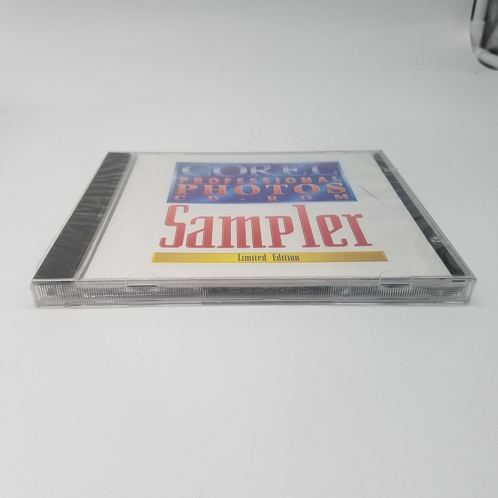 Corel Professional Photos CD-Rom Sampler Limited Edition PC Computer Software