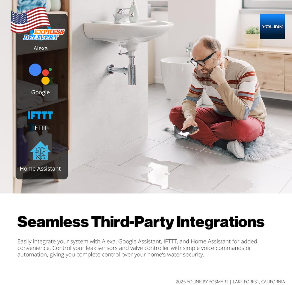 DIY Automatic Water Leak Detection & Shut-Off Starter Kit EVO Valve Operator NEW