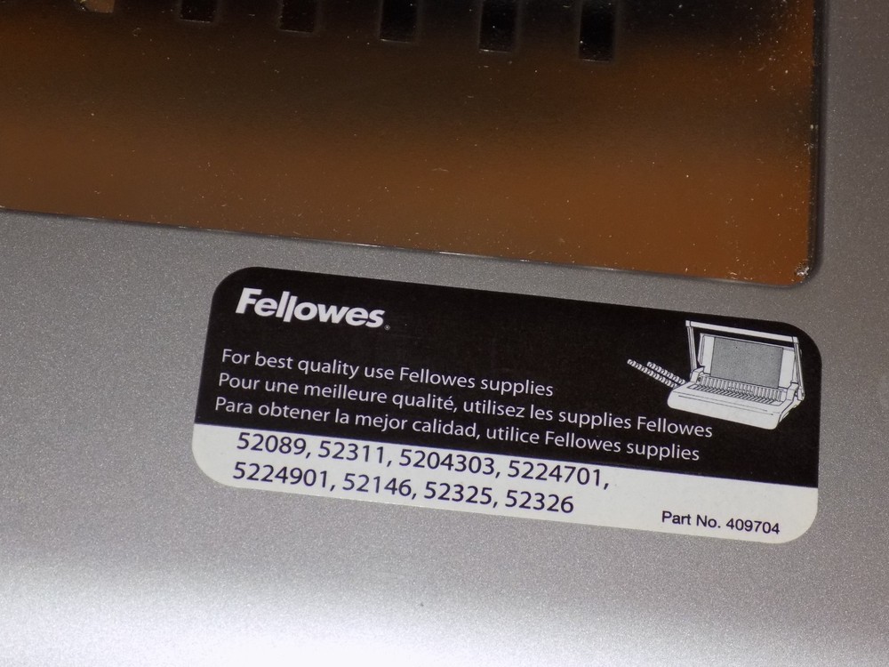 Fellowes Quasar E500 Binding Machine
