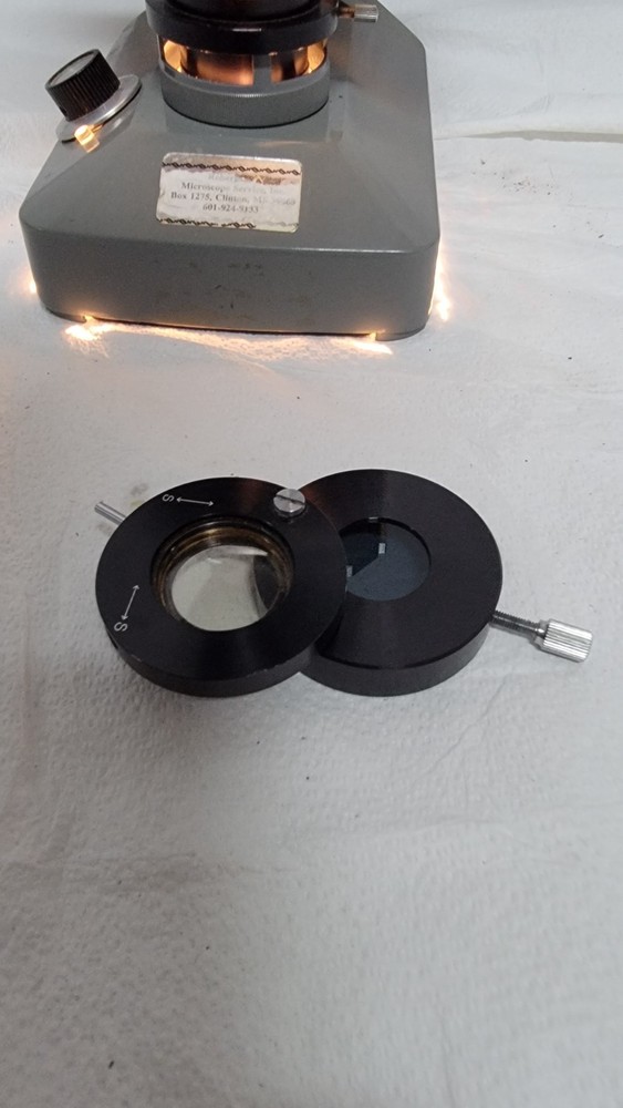 Olympus KHC Binocular Compound Microscope - Olympus Objectives - Working Lamp