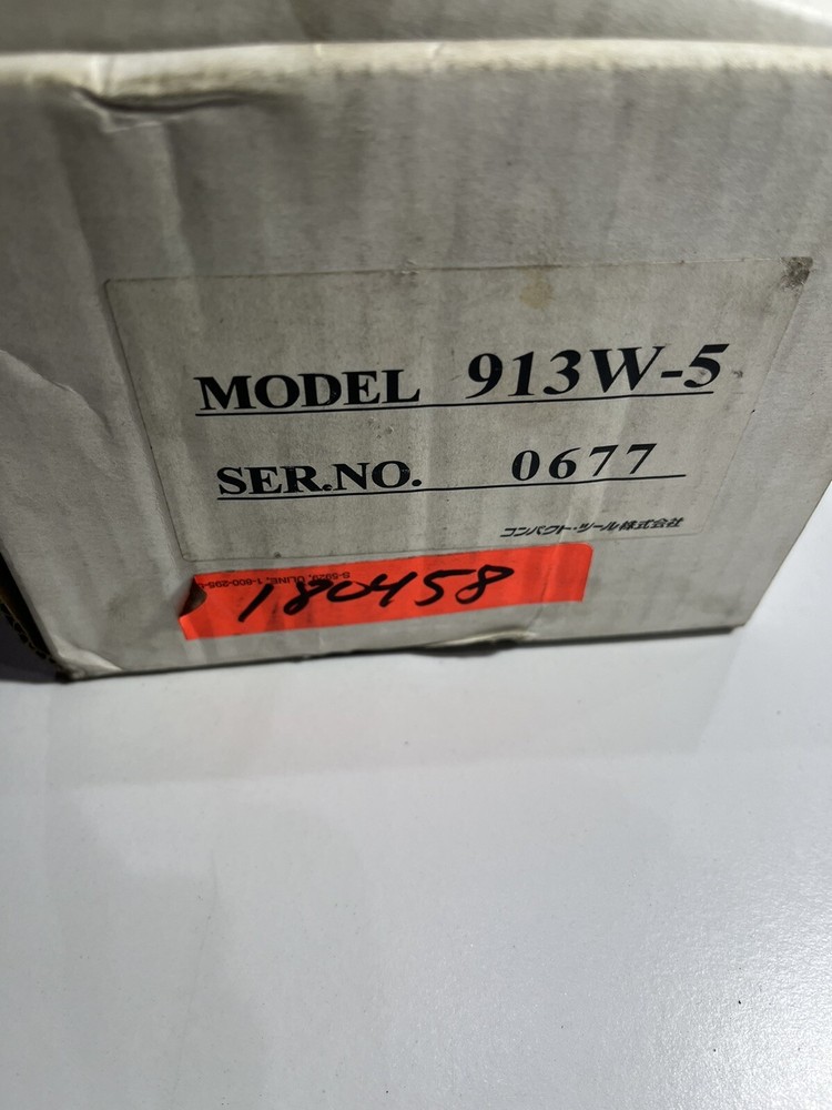 Compact Tools 913W-5 MPS Water Sharpened Double Action Orbital Sander Complete