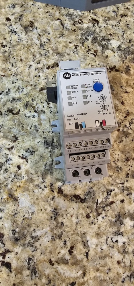 Allen-Bradley 592-EC2AC Series C E3 Plus Solid State Overload Relay Unused 1-5A