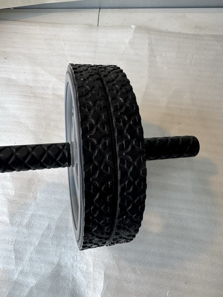 Double Ab Wheel Roller Core Trainer – Dual Wheel Exercise Fitness Tool