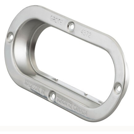 Grote 437233 Ss, Oval Lamp Theft Resistant Flange, Bulk