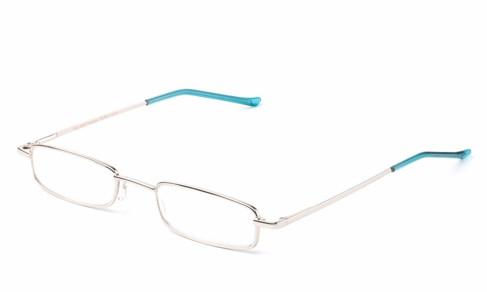 SilverBlue Readers Aluminium Hard Case Compact Slim Reading Glasses