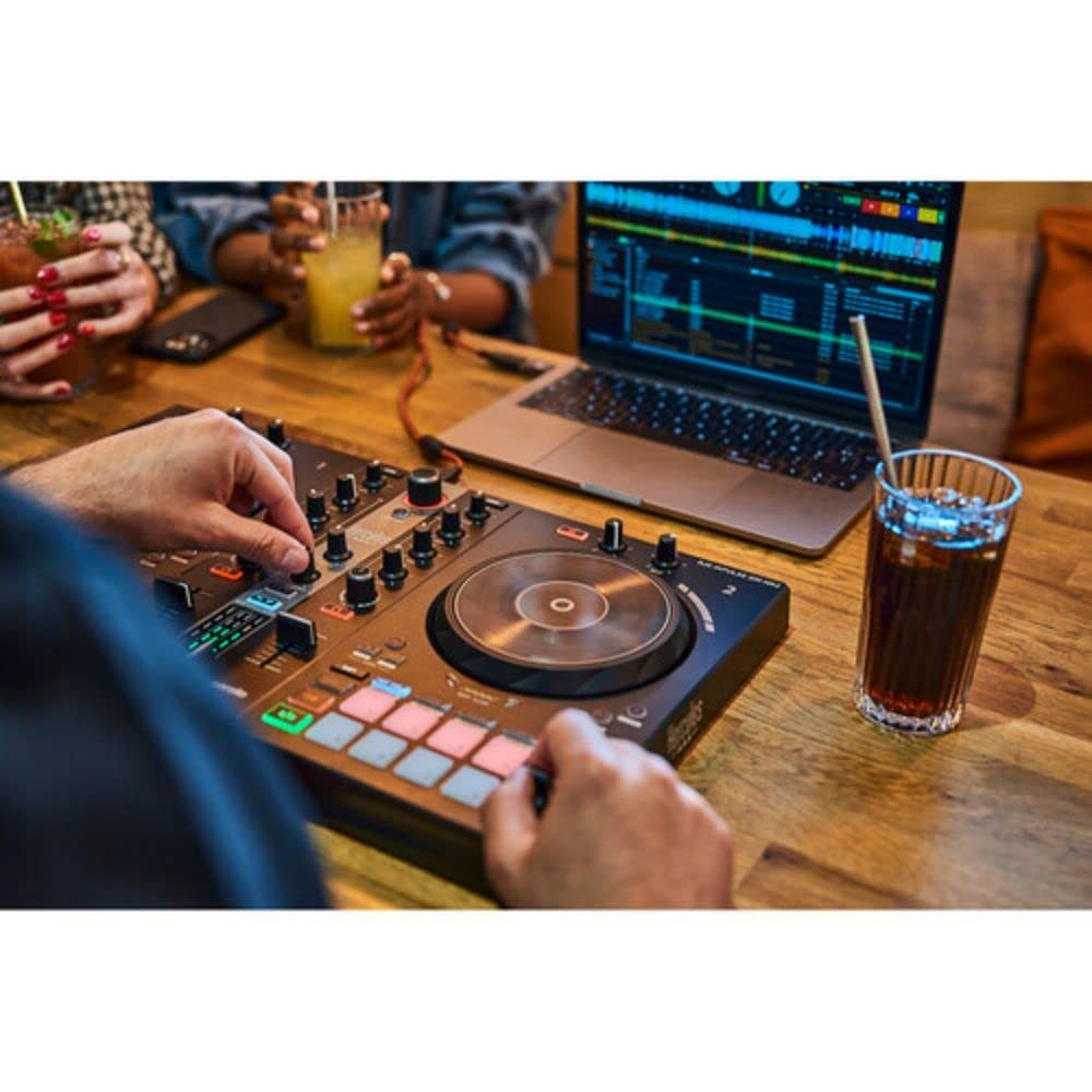 Hercules DJ Control Inpulse 300 MK2 2-Deck USB DJ Controller Bundle.