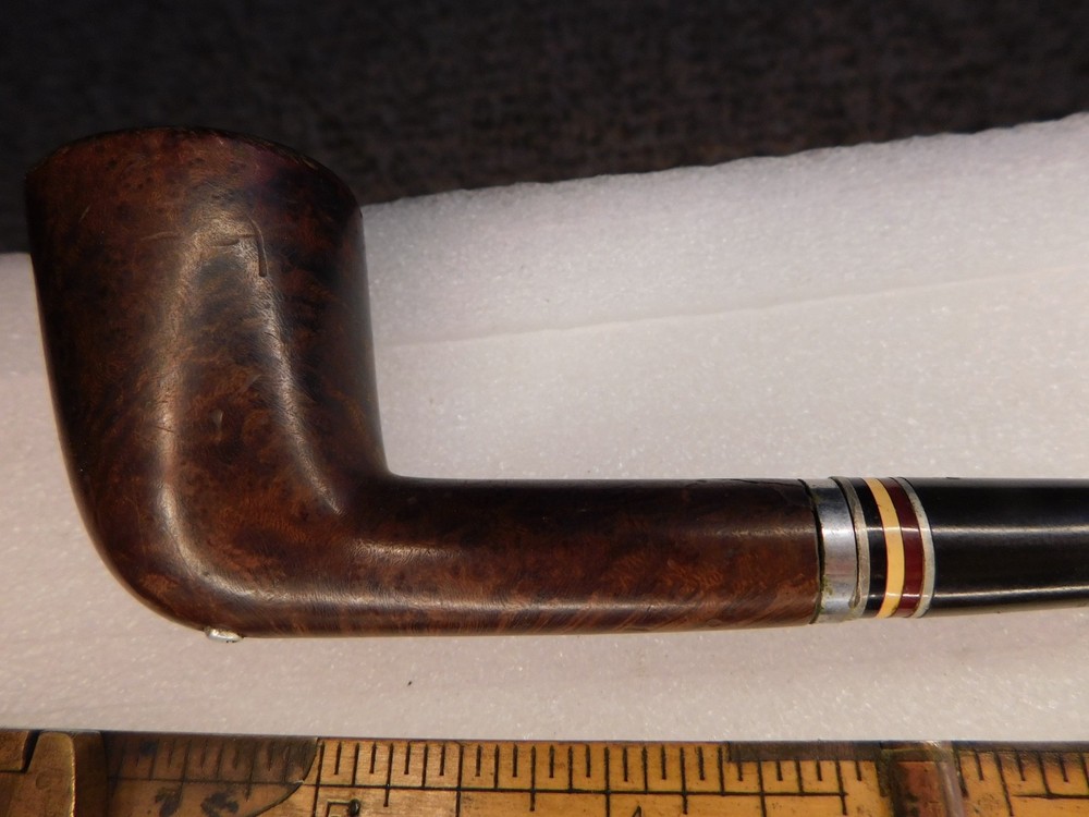 Unique Estate Cured with Real Honey Double Smoking Pipe - Untested