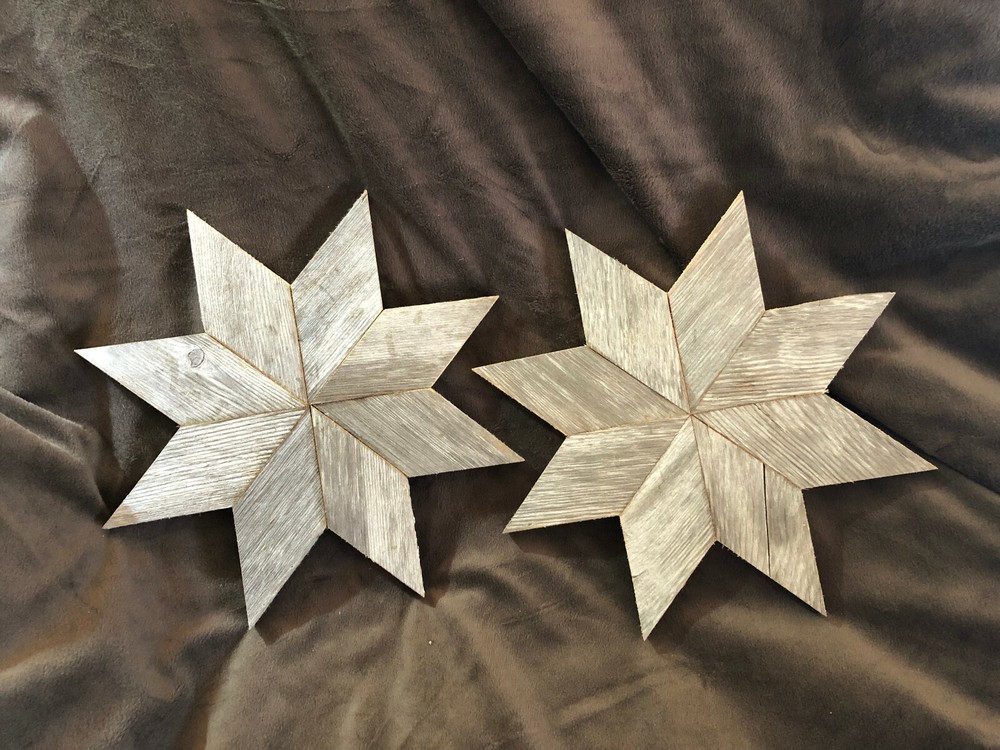 Barn Board Decorative Stars