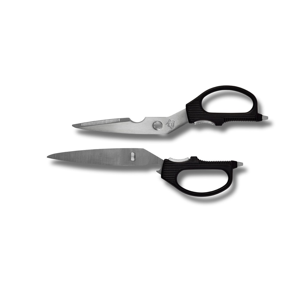Shun Multi-Purpose Shears, Black/Silver