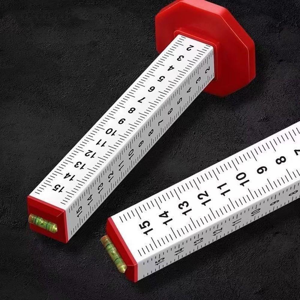 2pcs Ceiling Leveling Ruler Equal Height Ruler Gradienter Lay Floor Tiles Tools