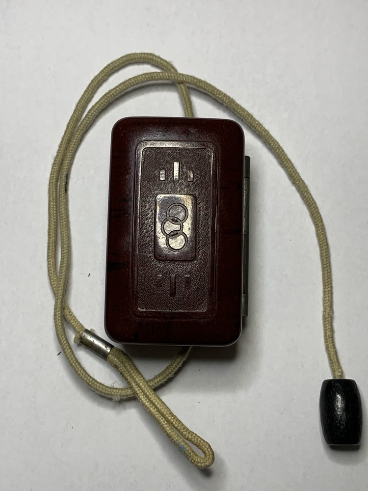 WWII ANTIQUE OLD GERMAN ARMY BAKELITE RAZOR BLADE SHARPENER SIEGER