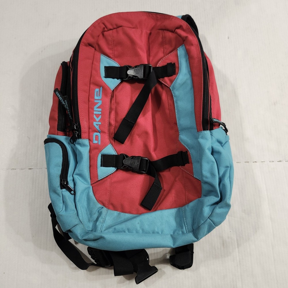 Dakine Mission 25L Red Blue Backpack