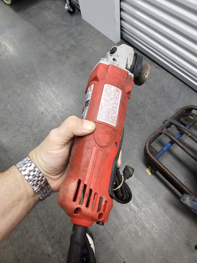 milwaukee 4 1/2 angle Corded Grinder