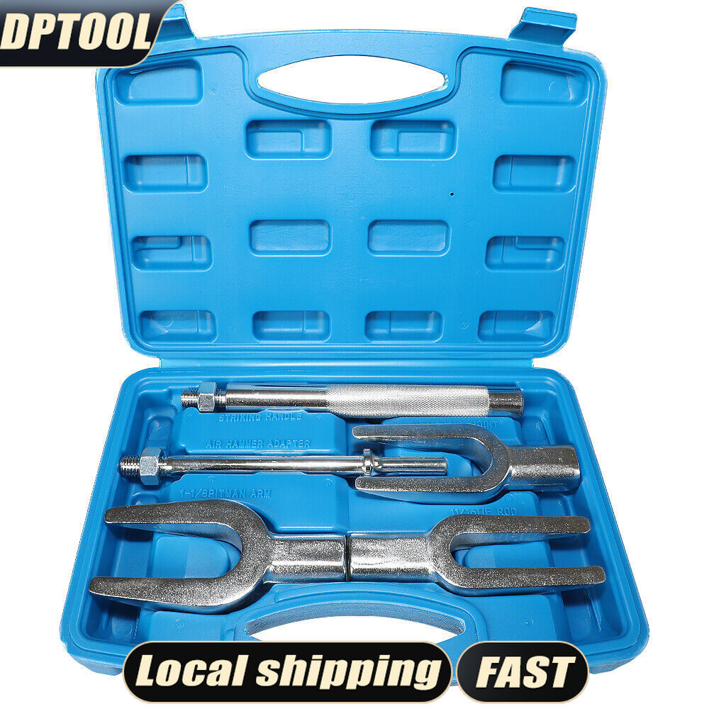 Tie Rod Ball Joint Seperator Pitman Arm Pickle Fork Air Hammer Handle Tool Kit