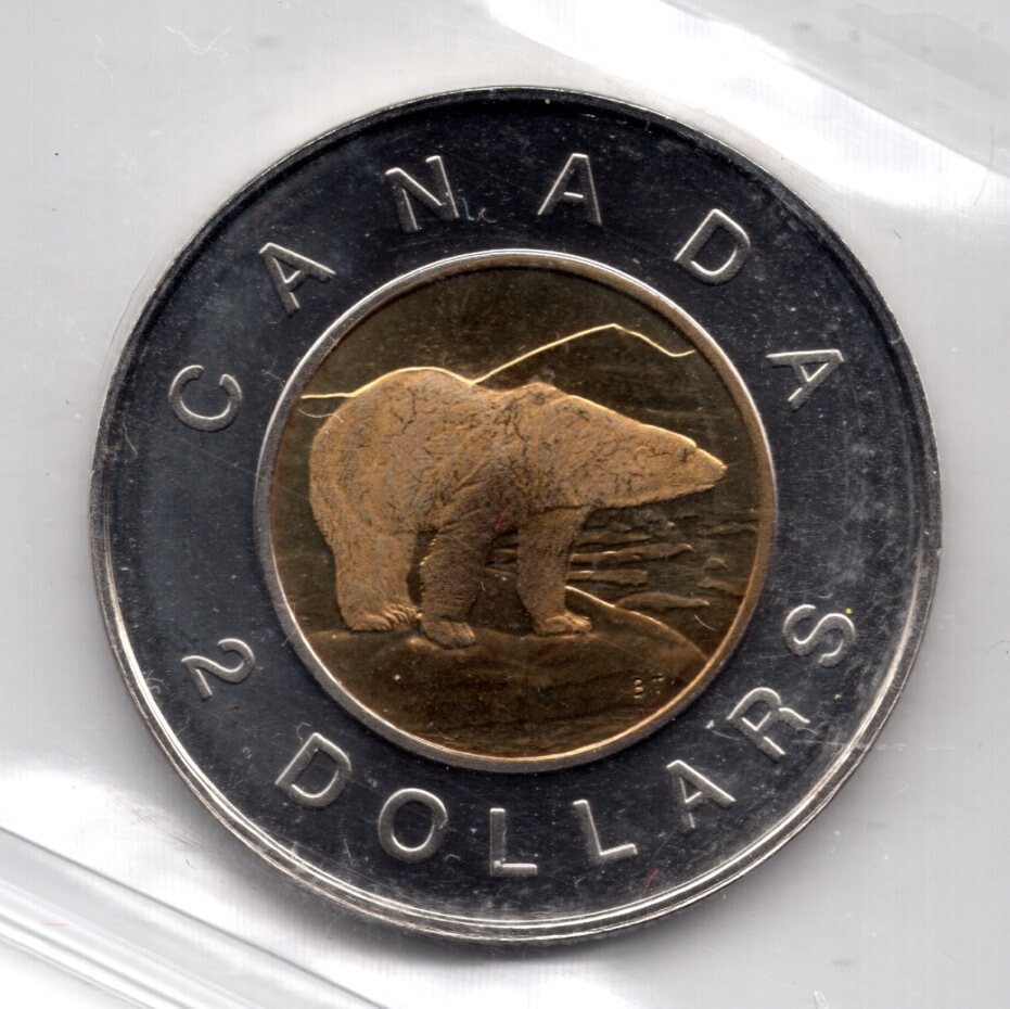 1997 Canada $2 Toonie - ICCS Graded MS65