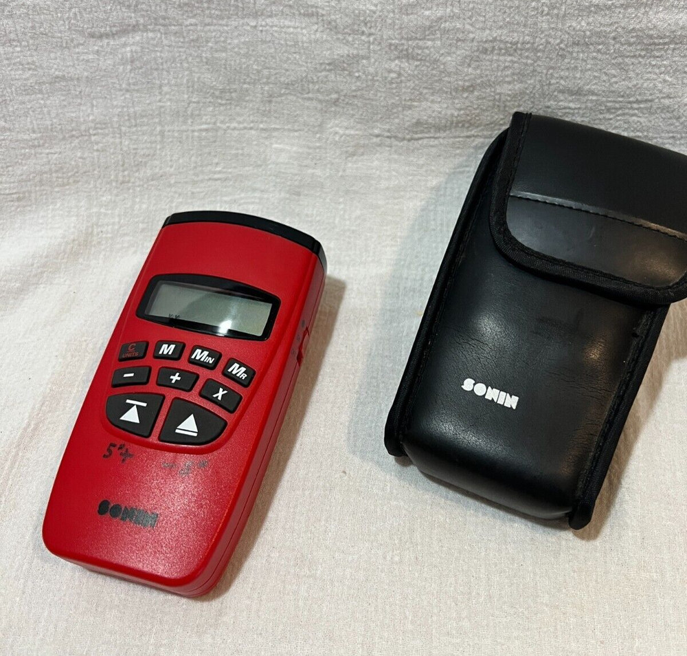 Sonin Laser Targeting Range Finder 10075 w/ Case - Tested