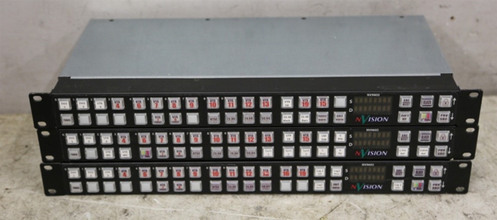 (3) NVision NV9602 Multi-Mode Control Panel (S19)
