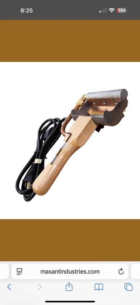 Maxant Electric Uncapping Plane for Honey Production Beekeeping 110volt!