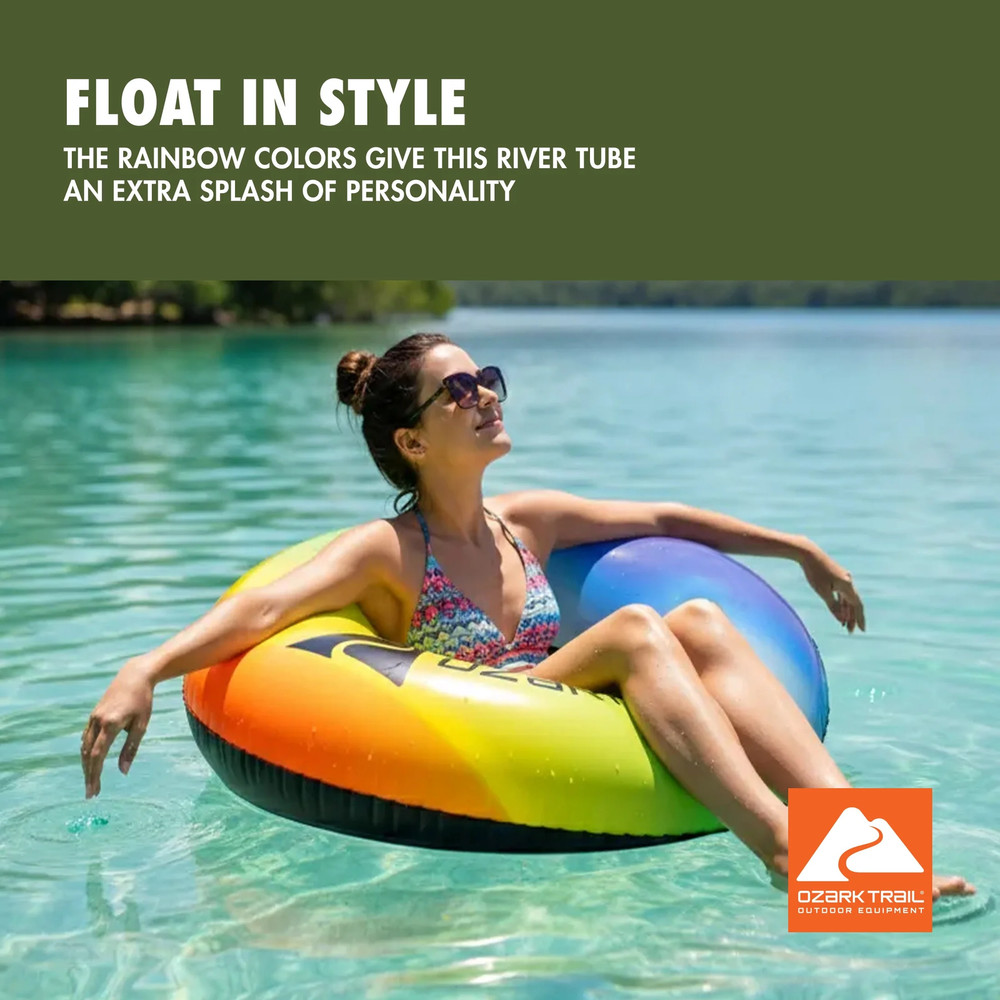 (4 Pack) Rainbow River Tube 39"