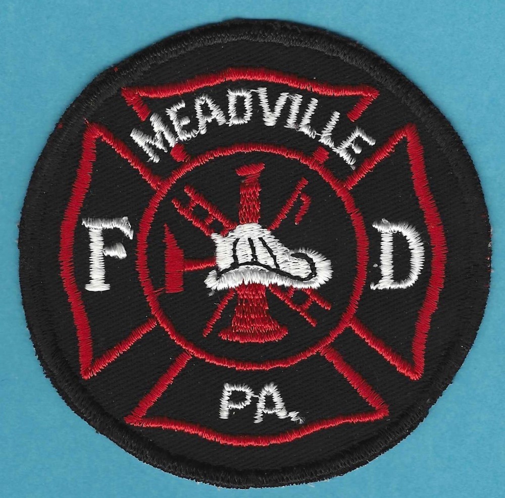 MEADVILLE PENNSYLVANIA FIRE RESCUE PATCH