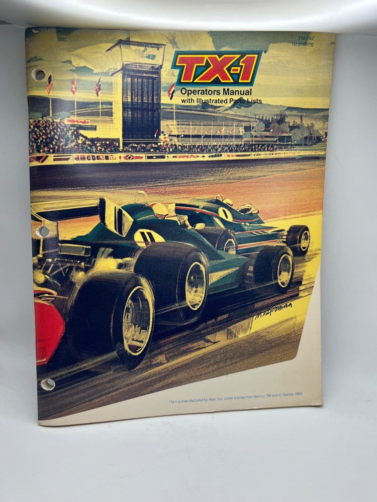 ATARI: Arcade game Manuals Collection from distributors library YOUR CHOICE