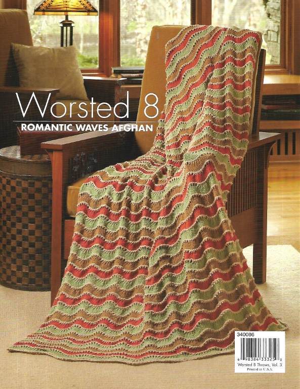 NEW HERRSCHNERS WORSTED 8 THROWS VOL 3 GREAT DESIGNS