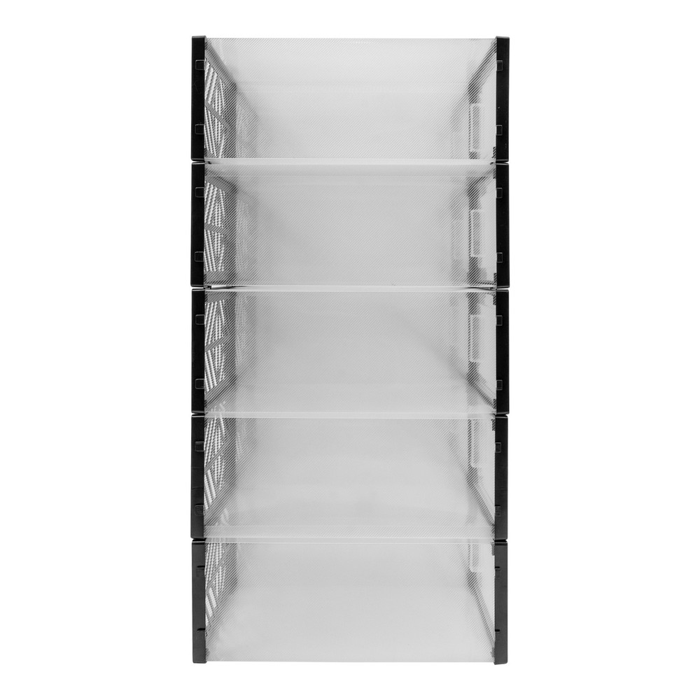 20 Pack Clear Plastic Shoe Boxes With Lids Stackable Storage Container Organizer