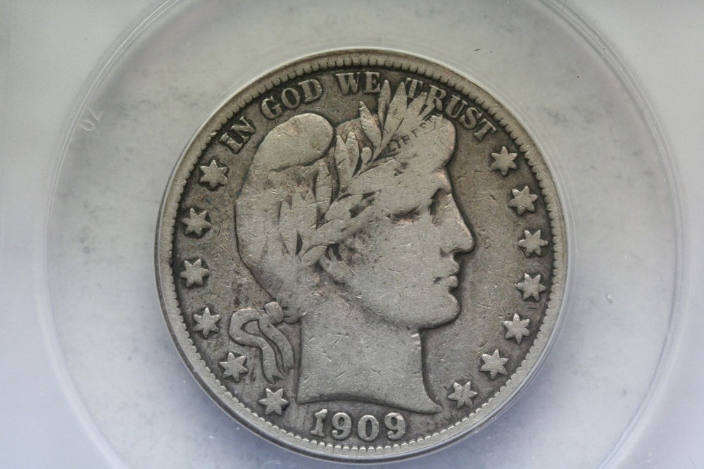 1909s Barber Half Dollar