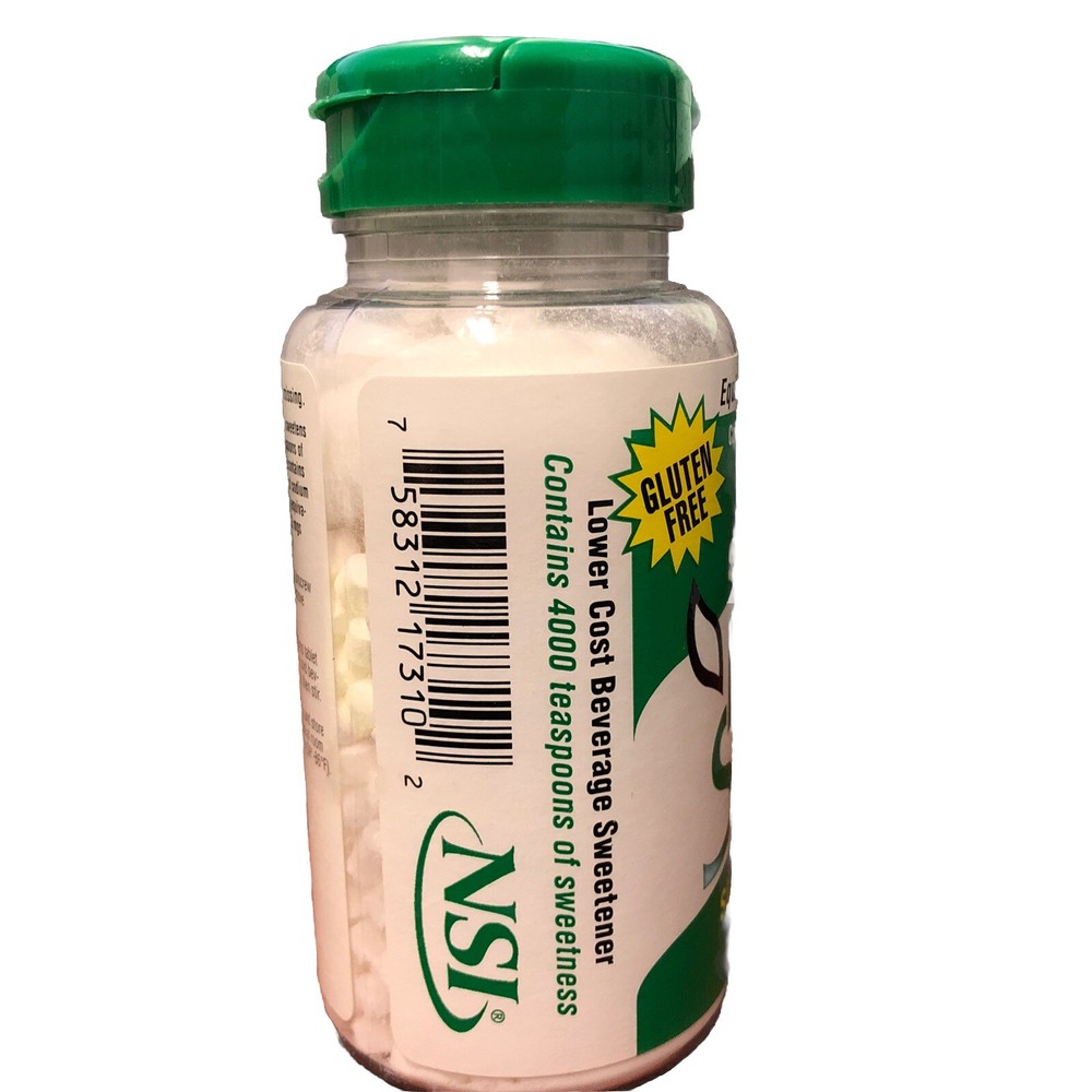 1000-Tablet Bottle 1 Grain Necta Sweet Saccharin Tablets NectaSweet