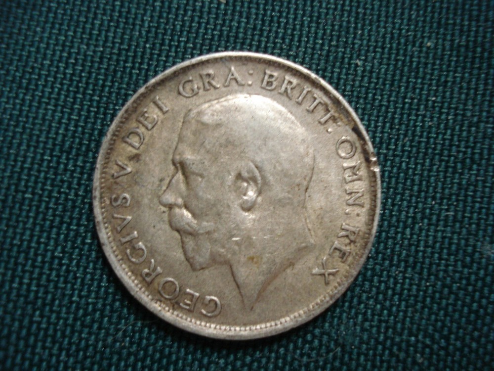 1916 One Shilling Great Britain