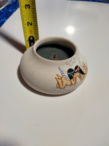 Candles By Sandstone Creations Hand Painted. 1A