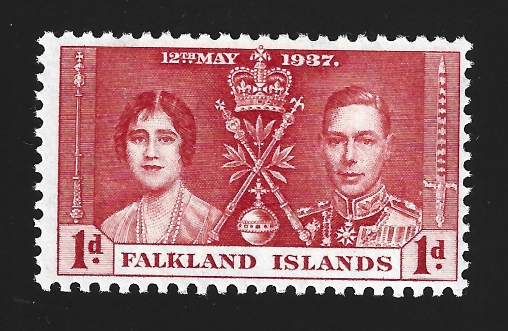 Falkland Islands Scott 82 Mint Lightly Hinged