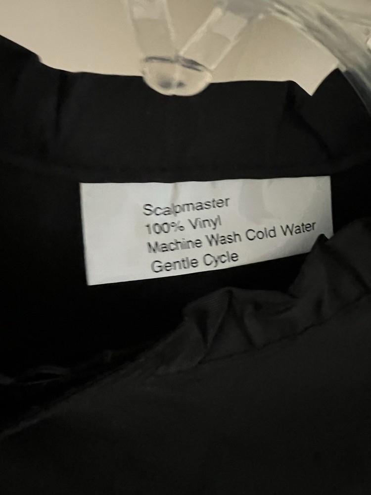 Scalpmaster Techno Vinyl Shampo Cape