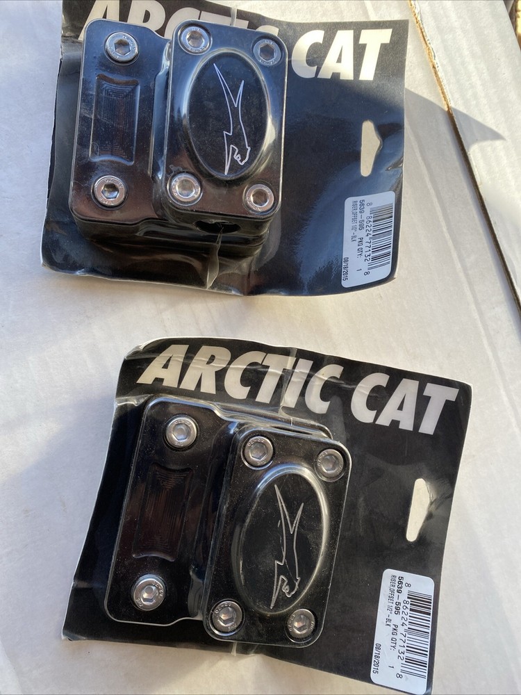 Arctic cat snowmobile, offset riser block 5639–595