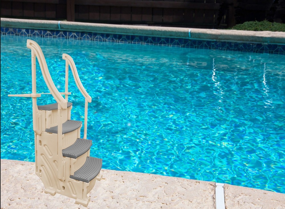 Confer CCXAG 4-Step Above Ground Swimming Pool Entry System Step - Choose Color